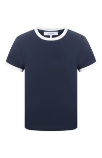 Хлопковая футболка Frame Denim