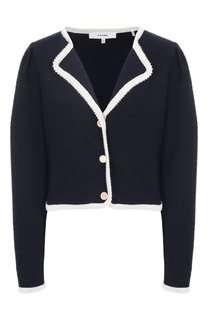 Кардиган из шерсти и хлопка Frame Denim