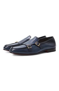 Кожаные монки Hero Santoni