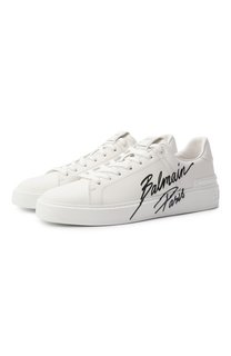 Кожаные кеды B-Court Balmain
