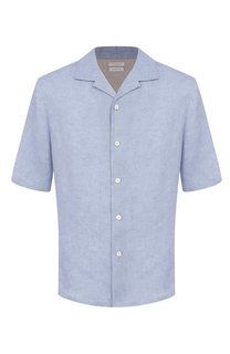 Льняная рубашка Brunello Cucinelli