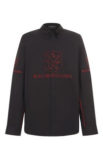 Хлопковая рубашка Balenciaga