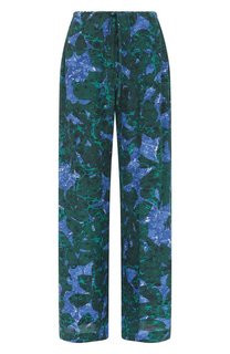 Шелковые брюки Dries Van Noten