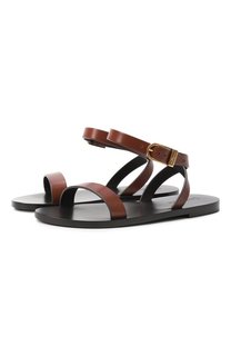 Кожаные сандалии Sahara Saint Laurent