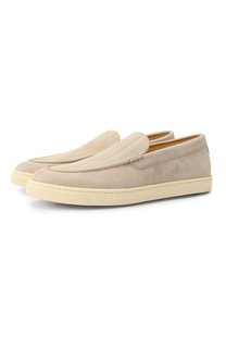 Замшевые лоферы Brunello Cucinelli