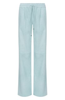 Замшевые брюки Kiton