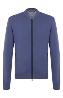 Кардиган из хлопка и льна Corneliani