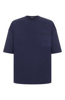Футболка из хлопка и шелка KNT КНТ