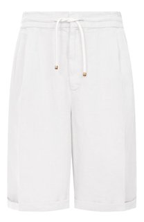 Льняные шорты Brunello Cucinelli