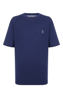 Хлопковая футболка Brunello Cucinelli
