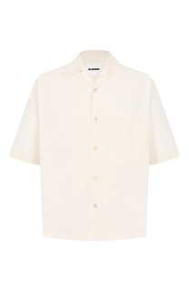 Хлопковая рубашка Jil Sander