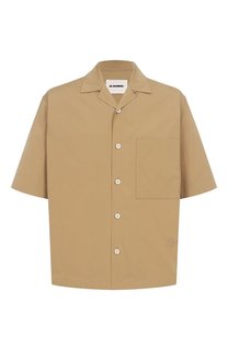 Хлопковая рубашка Jil Sander