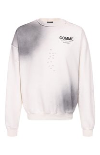 Хлопковый свитшот Comme des Fuckdown