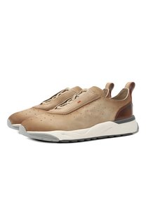 Замшевые кроссовки Innova Santoni