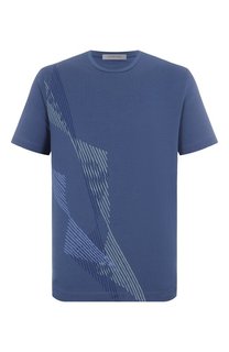 Хлопковая футболка Corneliani