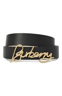 Кожаный ремень Burberry