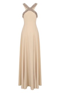 Платье с отделкой стразами Zuhair Murad