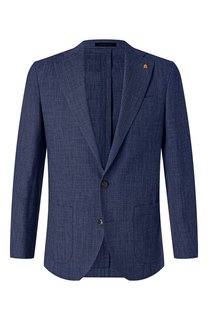 Пиджак из шерсти и шелка Sartoria Latorre