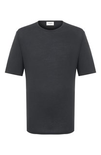 Хлопковая футболка Saint Laurent