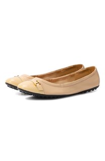 Кожаные балетки Tod’s Tods