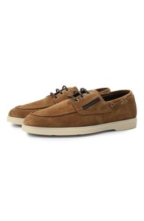 Замшевые топсайдеры Giuseppe Zanotti Design