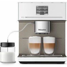 Кофемашина автоматическая Miele CM 7550 CoffeePassion Brilant white