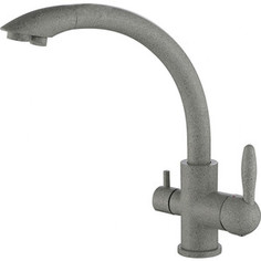 Смеситель для кухни Paulmark Essen под фильтр, серый (Es213001-310)