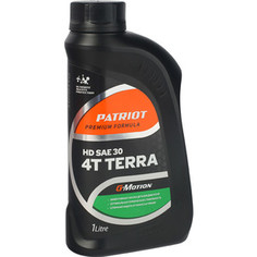 Масло моторное PATRIOT HD SAE 30 4Т TERRA G-Motion 1л (850030400) Патриот