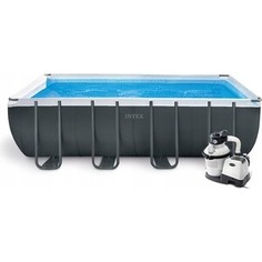 Каркасный бассейн Intex 26356 Ultra XTR Frame 549х274х132см, 17203л, песч.фил.-нас. 4500л/ч, лестн, тент, подст.