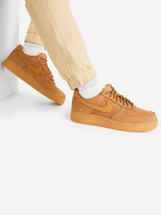 Кеды мужские Nike Air Force 1 07 WB, Коричневый