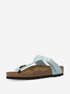 Шлепанцы женские Birkenstock Gizeh, Зеленый