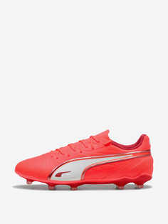 Бутсы мужские PUMA King Match Fg/Ag, Красный