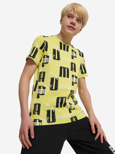 Футболка для мальчиков PUMA Ess+ Logo Lab, Желтый