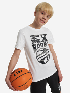 Футболка для мальчиков PUMA Basketball Blueprint, Белый