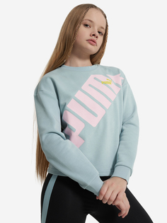Свитшот для девочек PUMA, Голубой