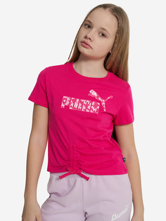 Футболка для девочек PUMA Ess, Розовый