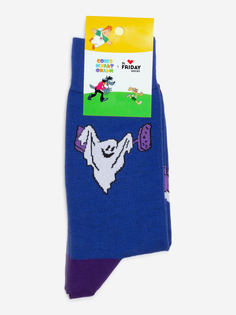 Носки с рисунками St.Friday Socks, Привидение, Синий