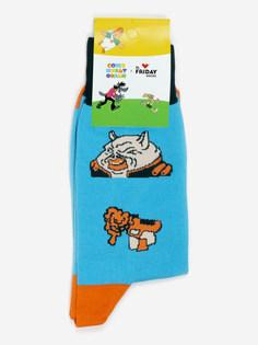 Носки с рисунками St.Friday Socks, Весельчка У, Голубой
