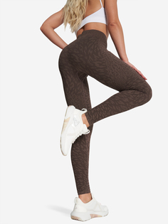 Легинсы женские Demix Highflow Seamless, Коричневый