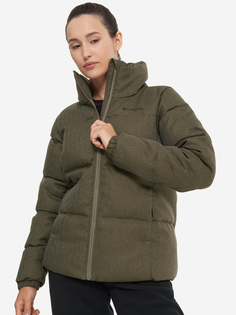 Пуховик женский Columbia Puffect Herringbone Jacket, Зеленый