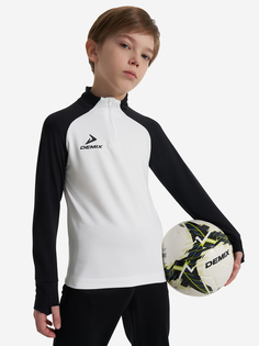 Джемпер футбольный для мальчиков Demix Playmaker, Белый