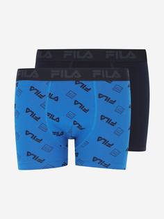 Трусы для мальчиков FILA, 2 штуки, Синий