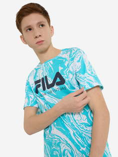 Футболка для мальчиков FILA, Голубой