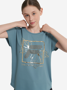Футболка для девочек FILA, Зеленый