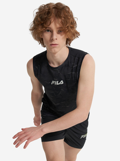 Майка для мальчиков FILA, Черный