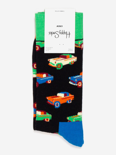 Носки с рисунками Happy Socks, Cars, Синий