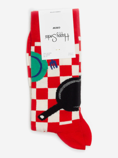 Носки с рисунками Happy Socks, EarlyBird, Красный