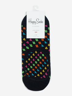 Носки с рисунками Happy Socks, Liner Happy, Черный