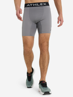 Шорты компрессионные мужские Athlex, Серый