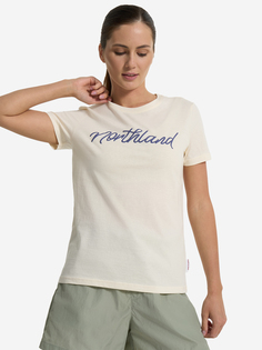 Футболка женская Northland, Бежевый